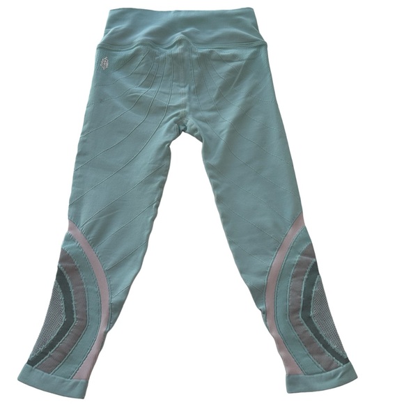 Free People FP Movement The Essence High Waist Leggings In Teal Women’s Size M - Picture 3 of 12